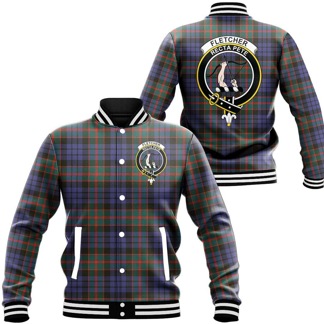 Fletcher Modern Tartan Crest T-shirt