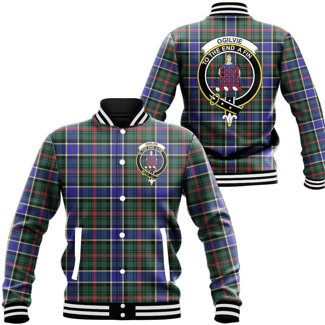 Ogilvie Tartan Crest Blanket Wave Style