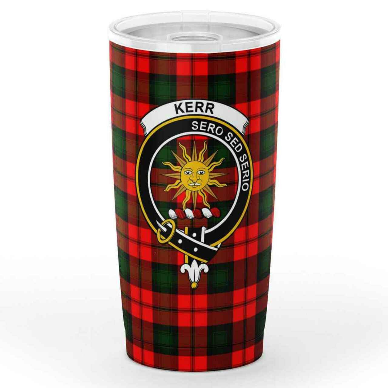 Burns Check Tartan Crest Tumbler