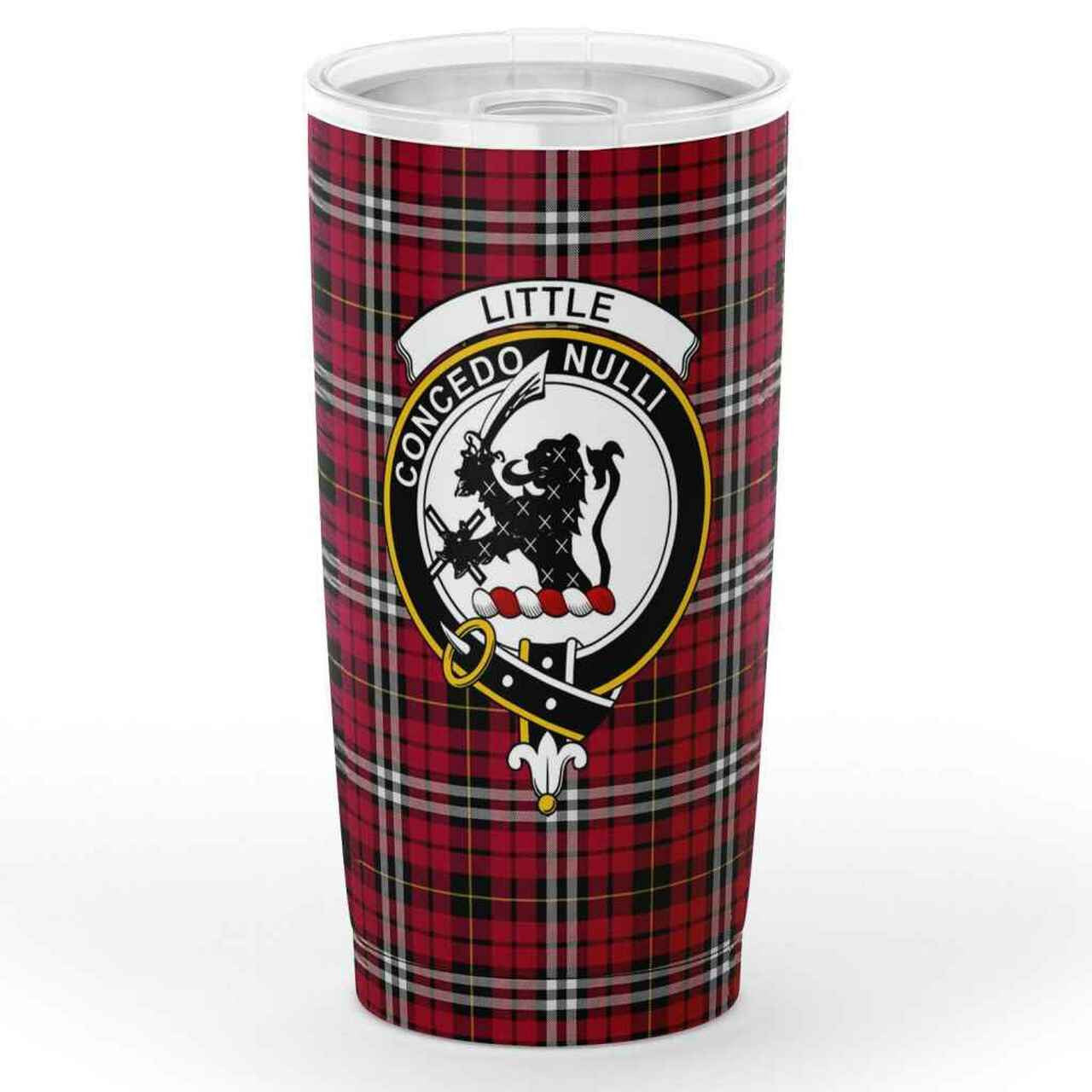 Leask Tartan Crest Tumbler main image 1