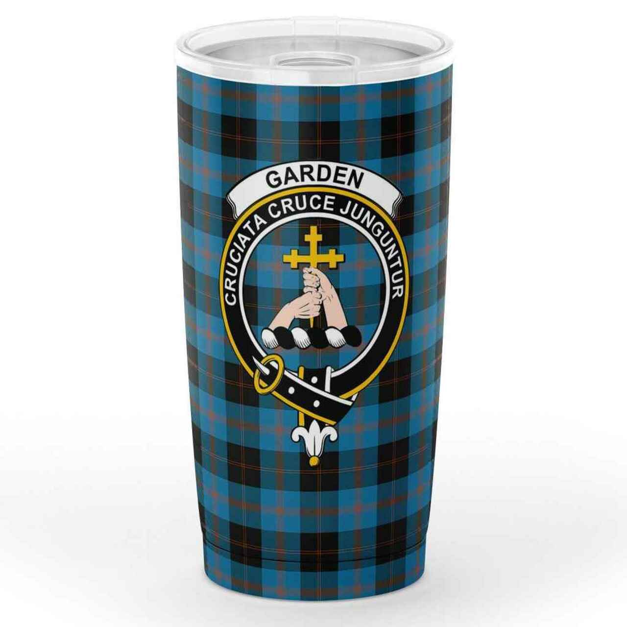 Johnstone Modern Tartan Crest Tumbler