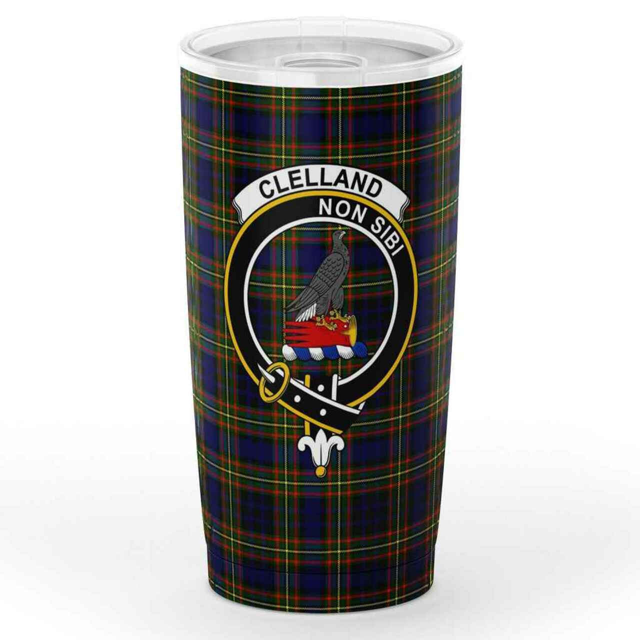 McDuff Hunting Modern Tartan Crest Tumbler