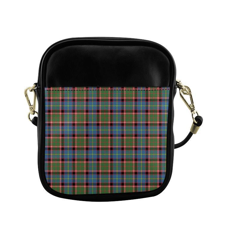 Prince of Wales Tartan Plaid Sling Bag main image 0
