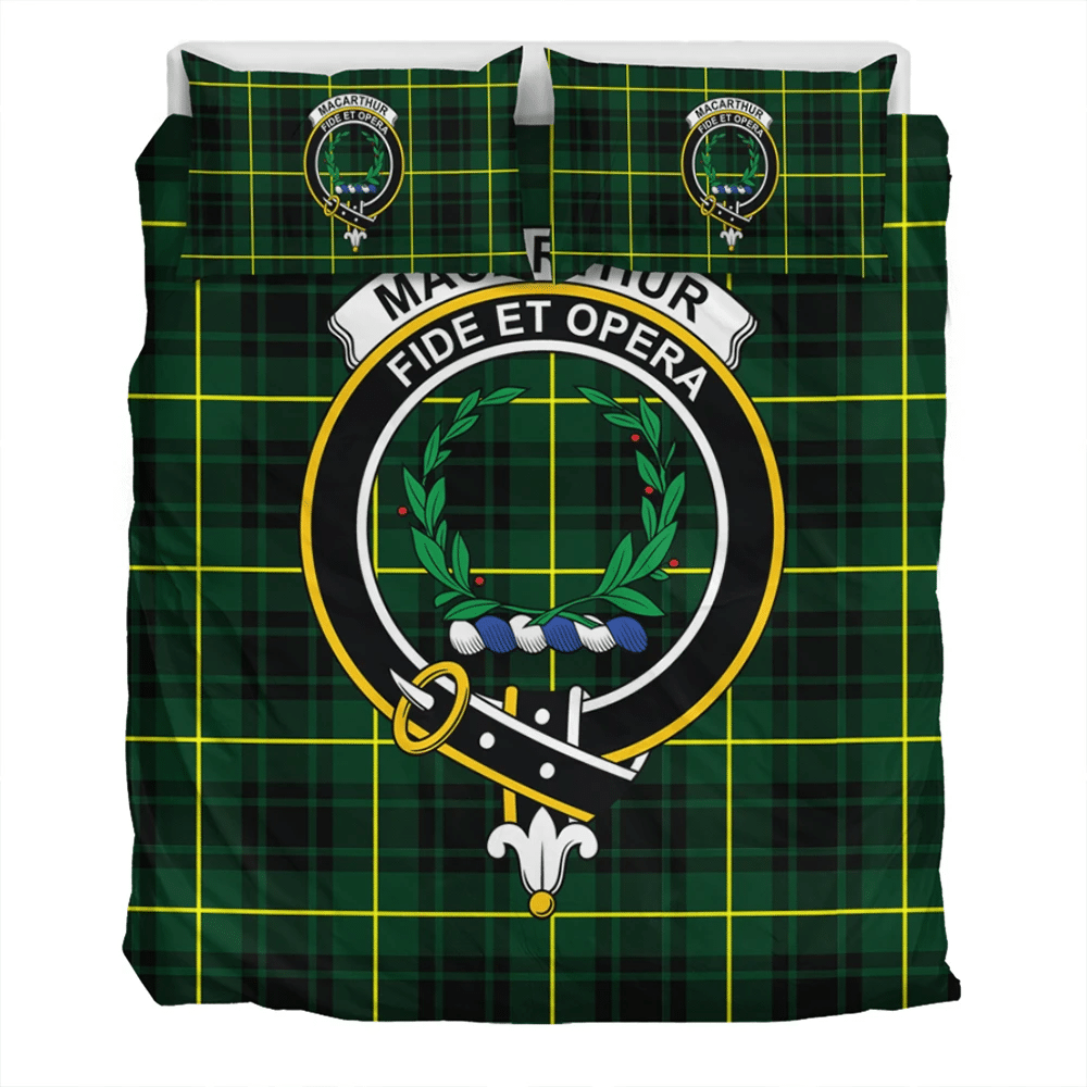 MacArthur – Milton Tartan Crest Wall Hanging Banner