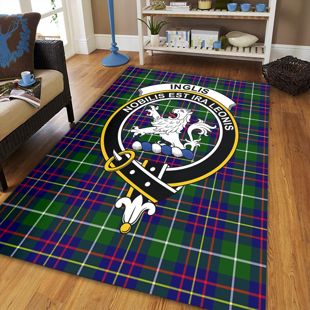 Galbraith Tartan Crest Area Rug