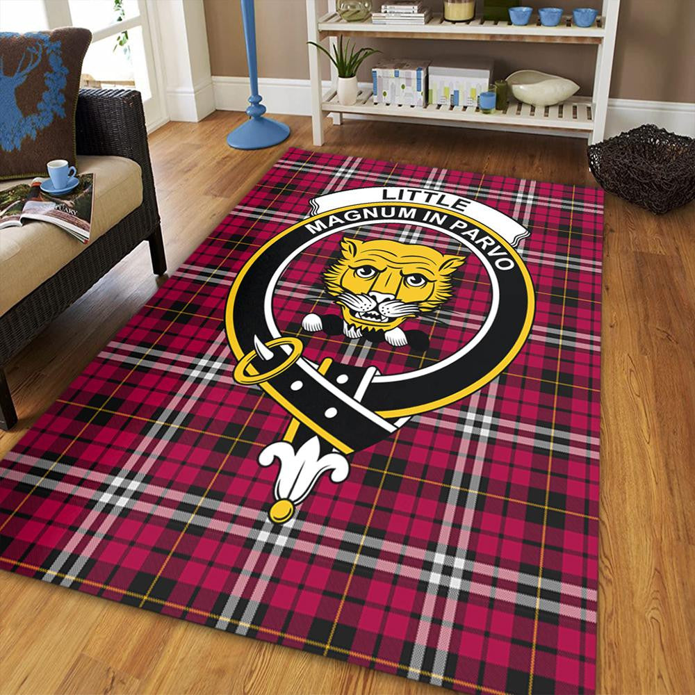 Cockburn Tartan Crest Area Rug
