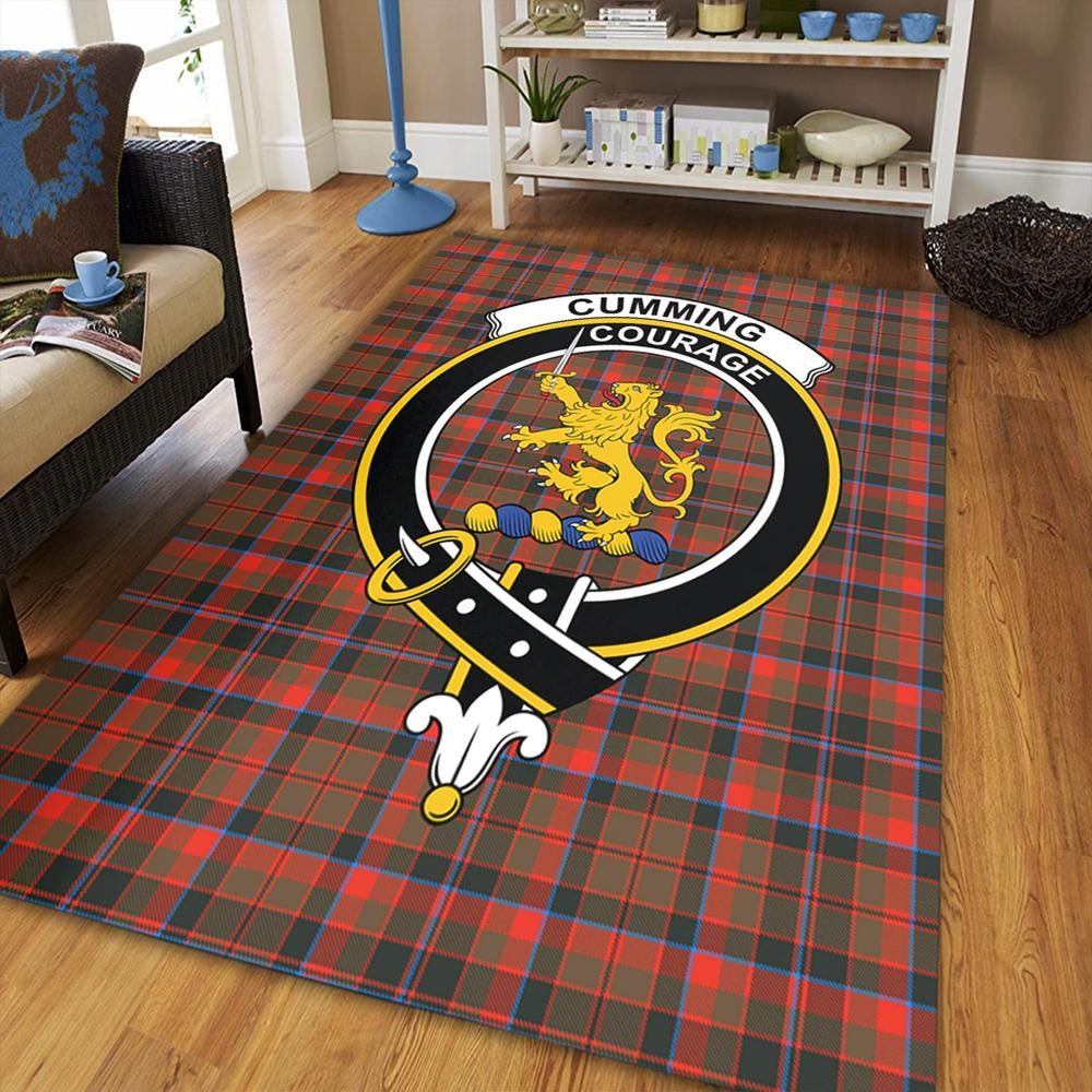 Chalmers Tartan Crest Area Rug main image 1