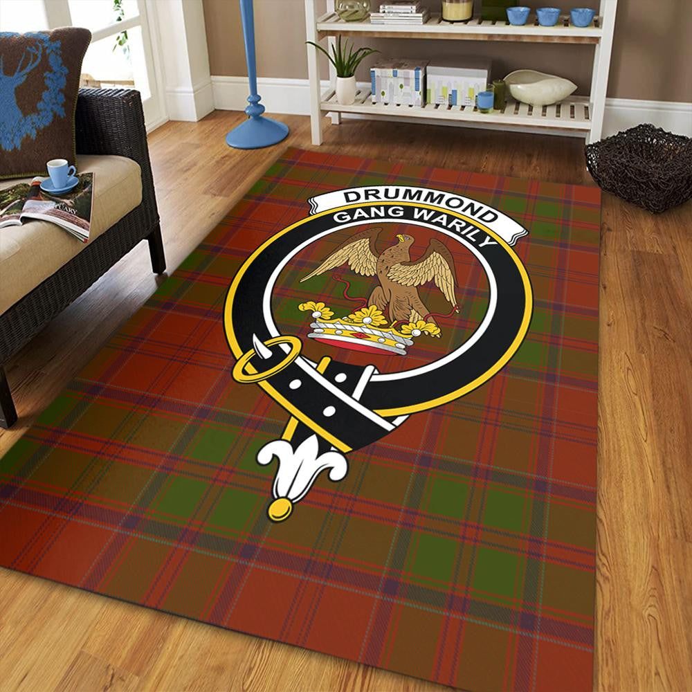 Drummond Modern Tartan Crest T-shirt - Alba Celtic Style main image 0