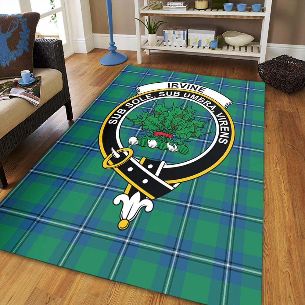 Young Tartan Crest Area Rug