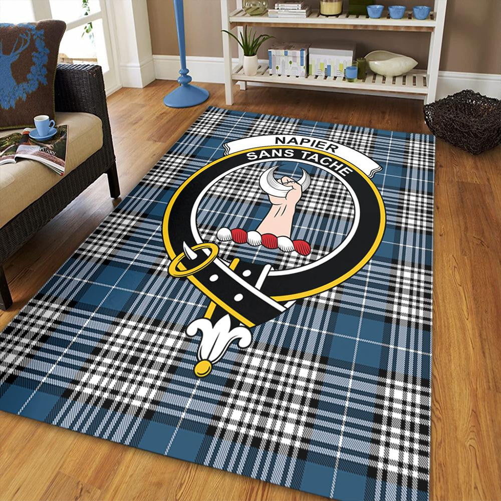 Hepburn Tartan Crest Area Rug