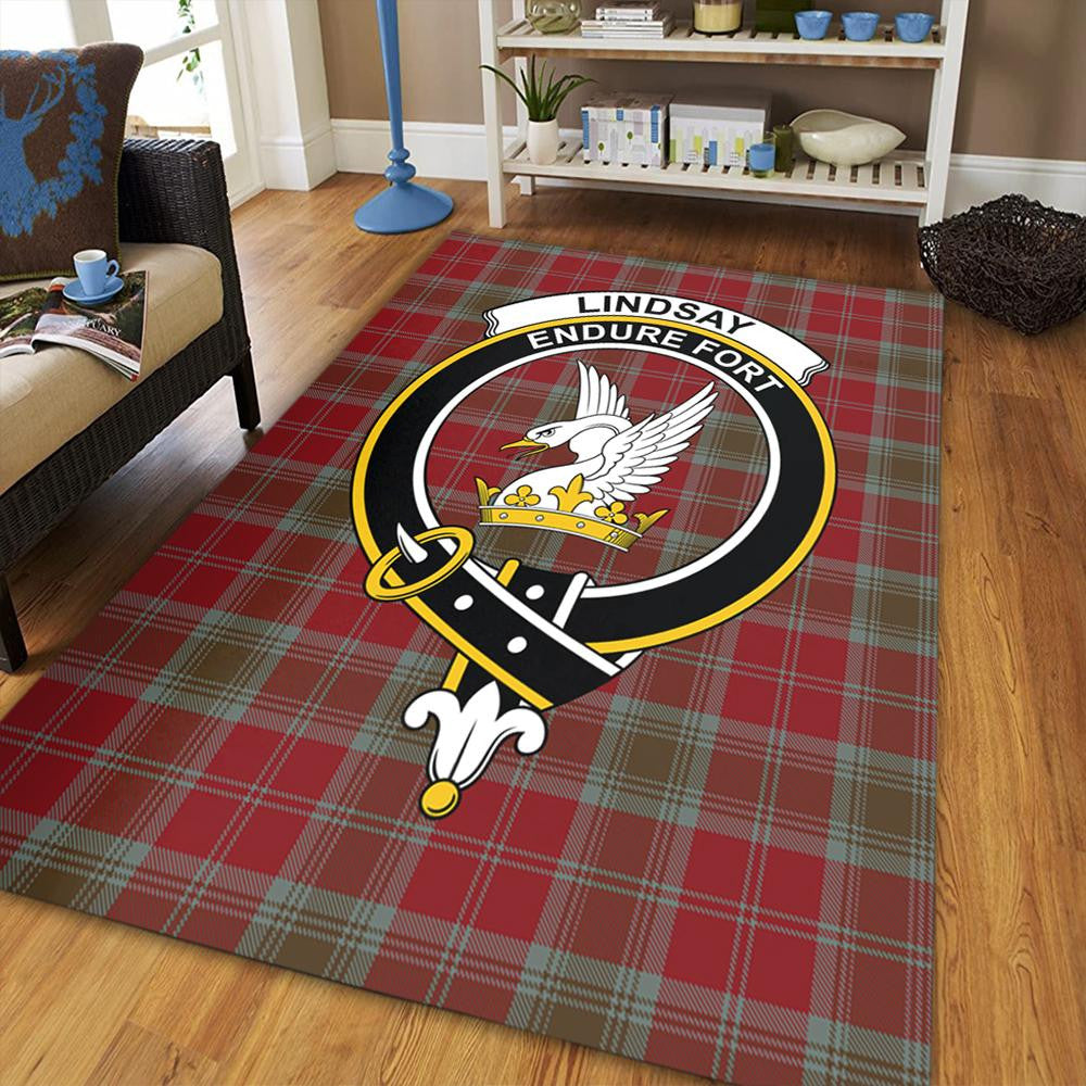 Macewen Tartan Crest Area Rug