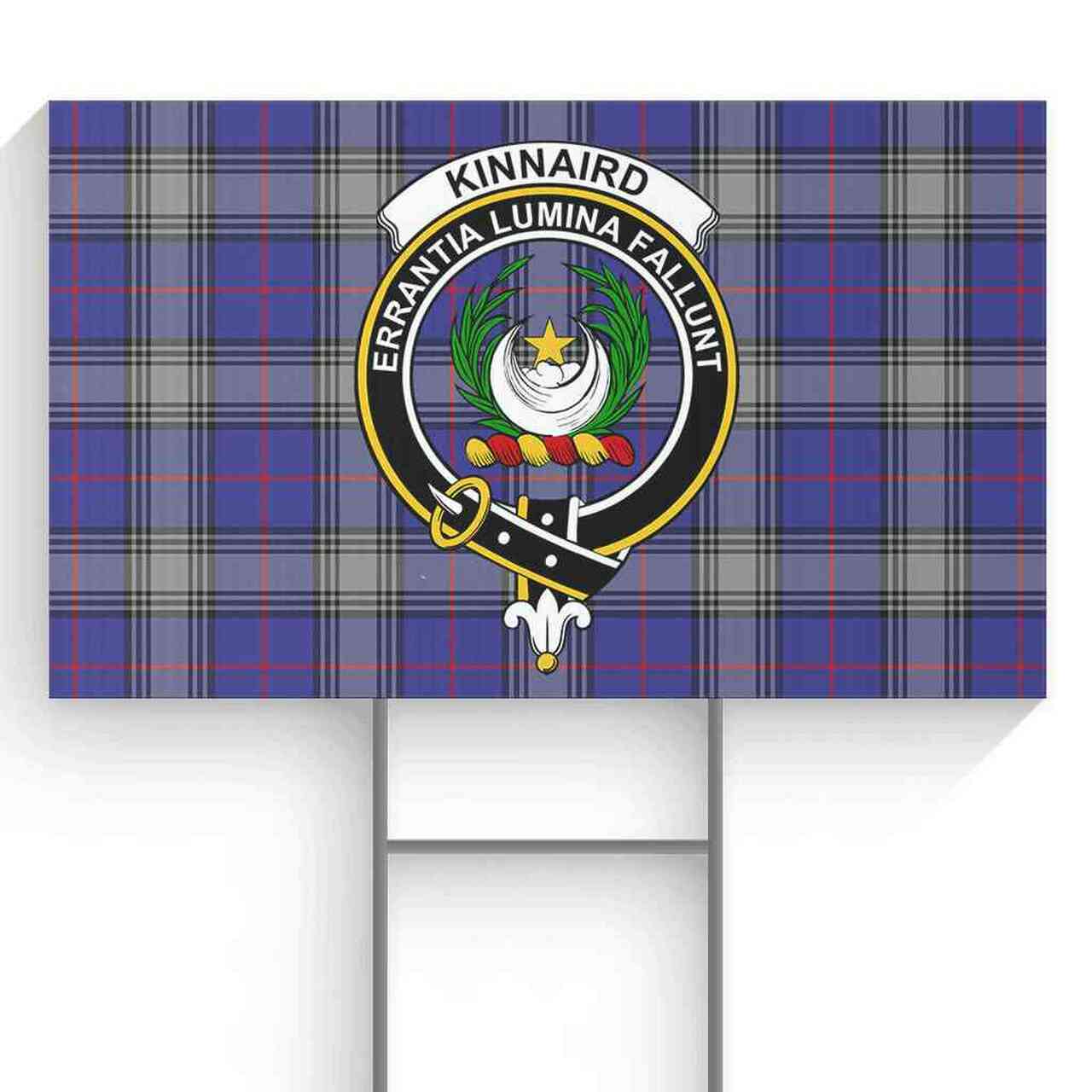 Kinnaird Tartan Crest Round Rug main image 1