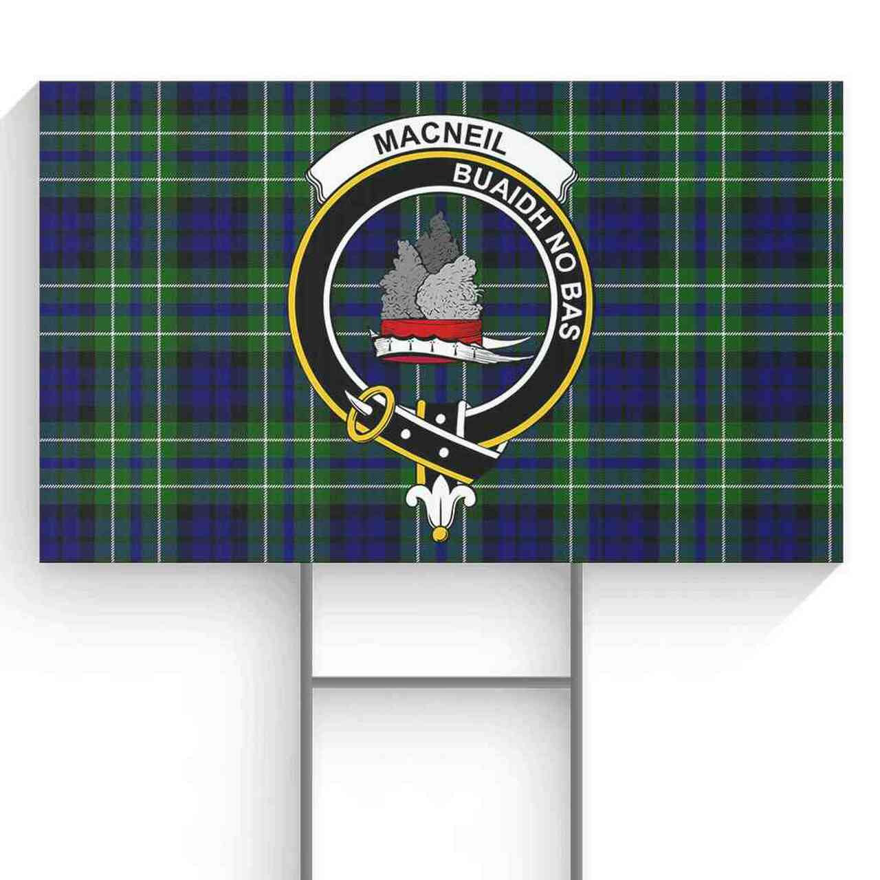 MacNeil of Colonsay Modern Tartan Crest T-shirt main image 1