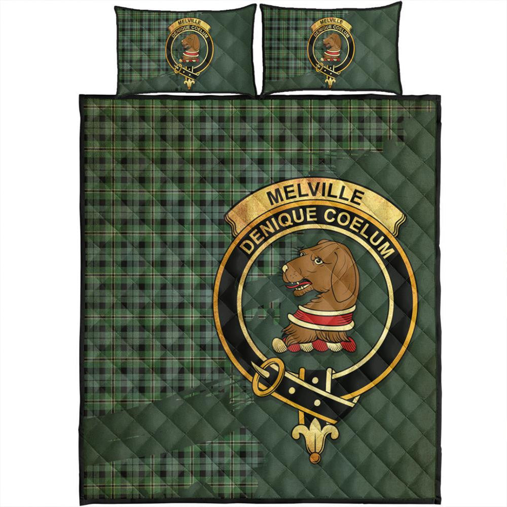 Norvel (or Norvill) Tartan Crest Quilt