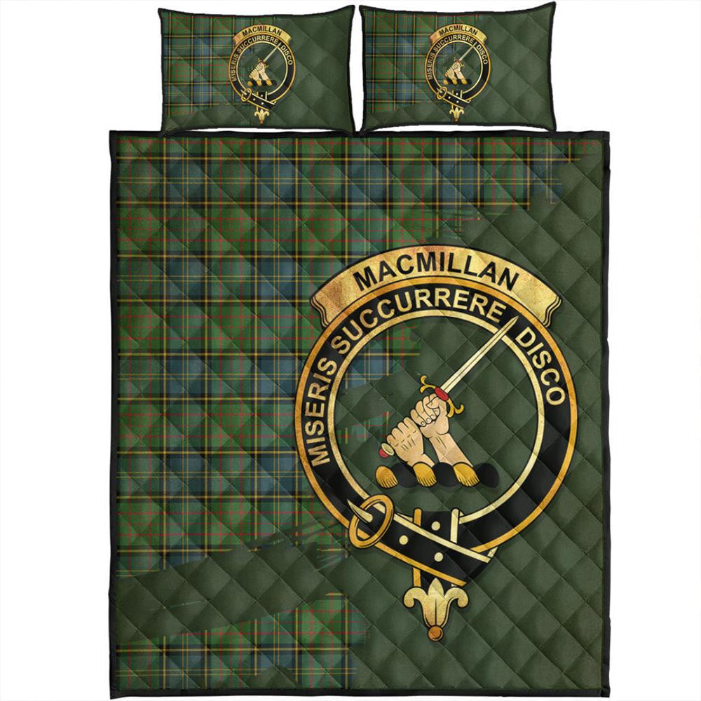 Buchan Ancient Tartan Crest Quilt Bed Set main image 1