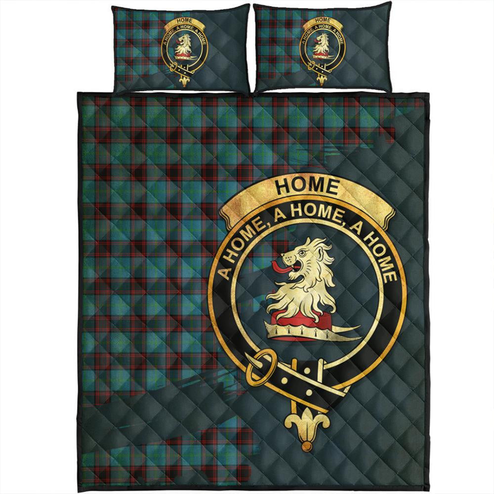 MacLaren Ancient Tartan Crest Quilt Bed Set