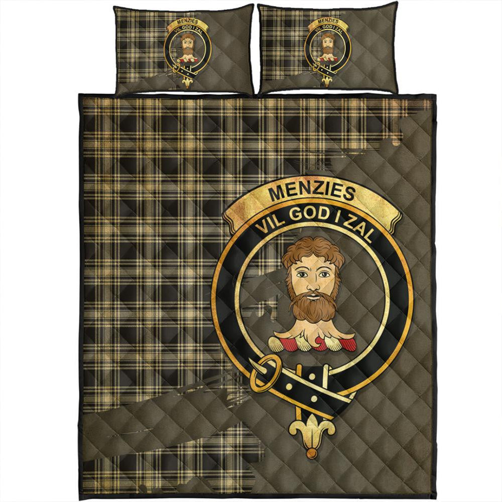 Menzies Green Ancient Tartan Bedding Set