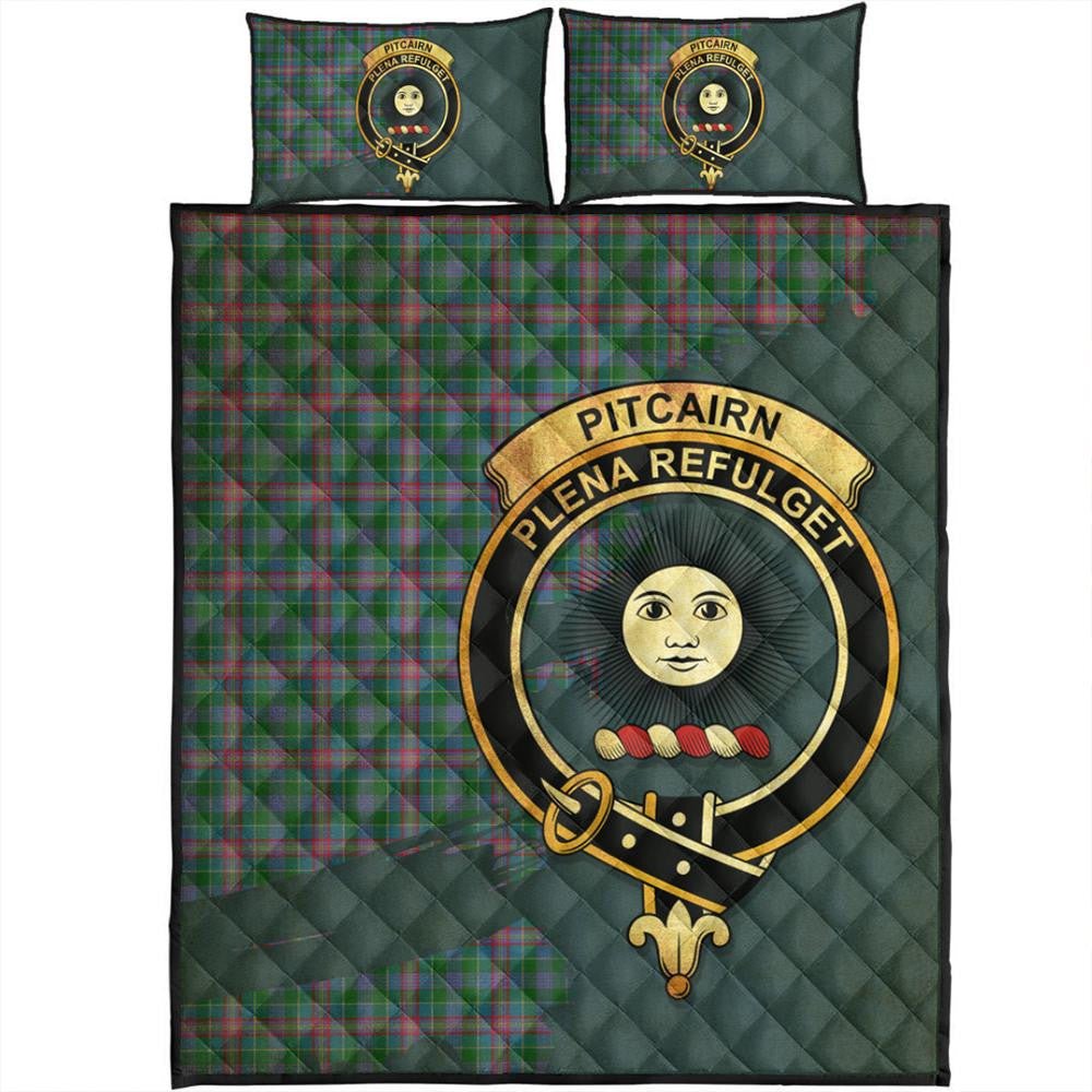 Pitcairn Hunting Tartan Crest 40 oz Insulated Tumbler with Handle main image 1