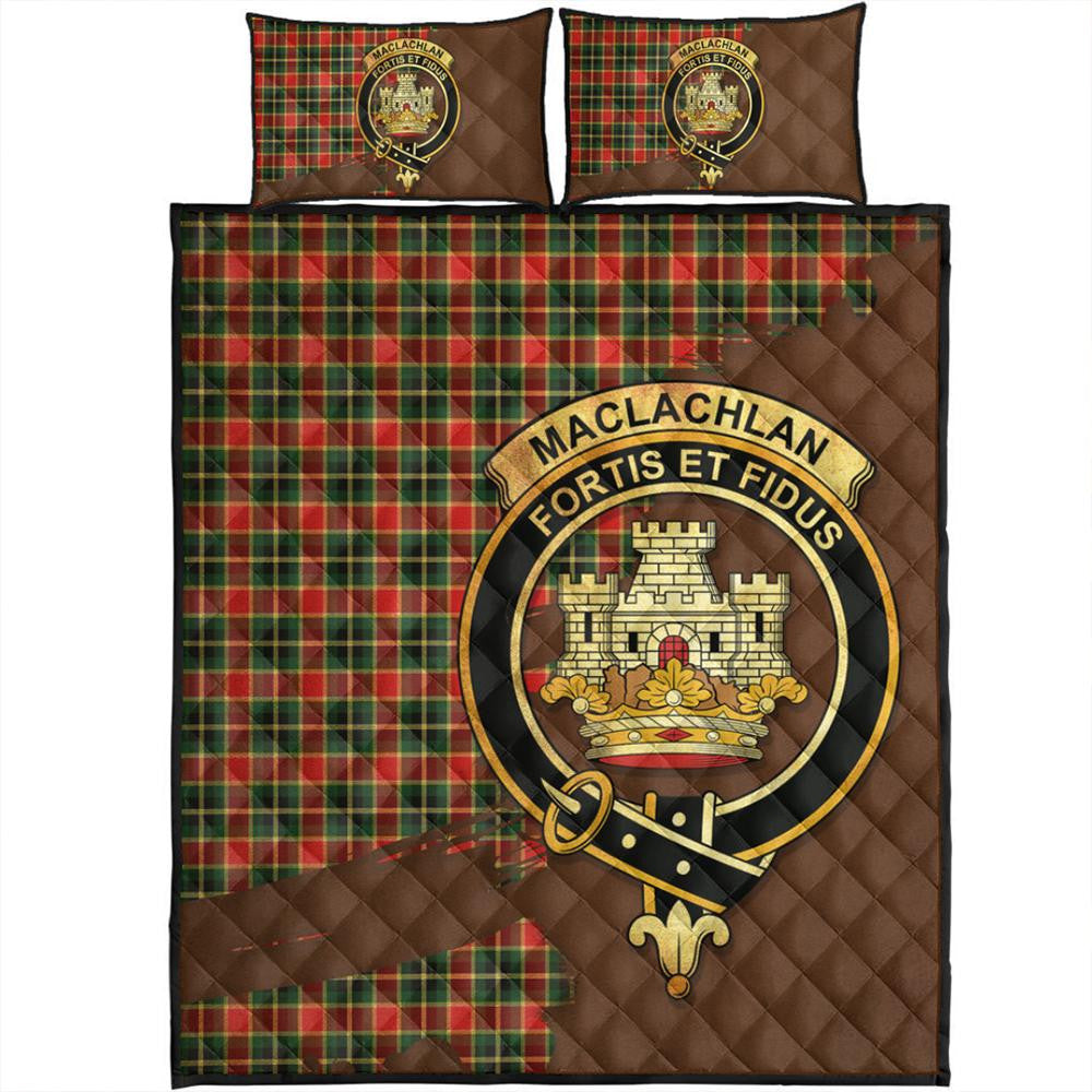 MacLachlan Hunting Modern Tartan Crest Apron main image 1
