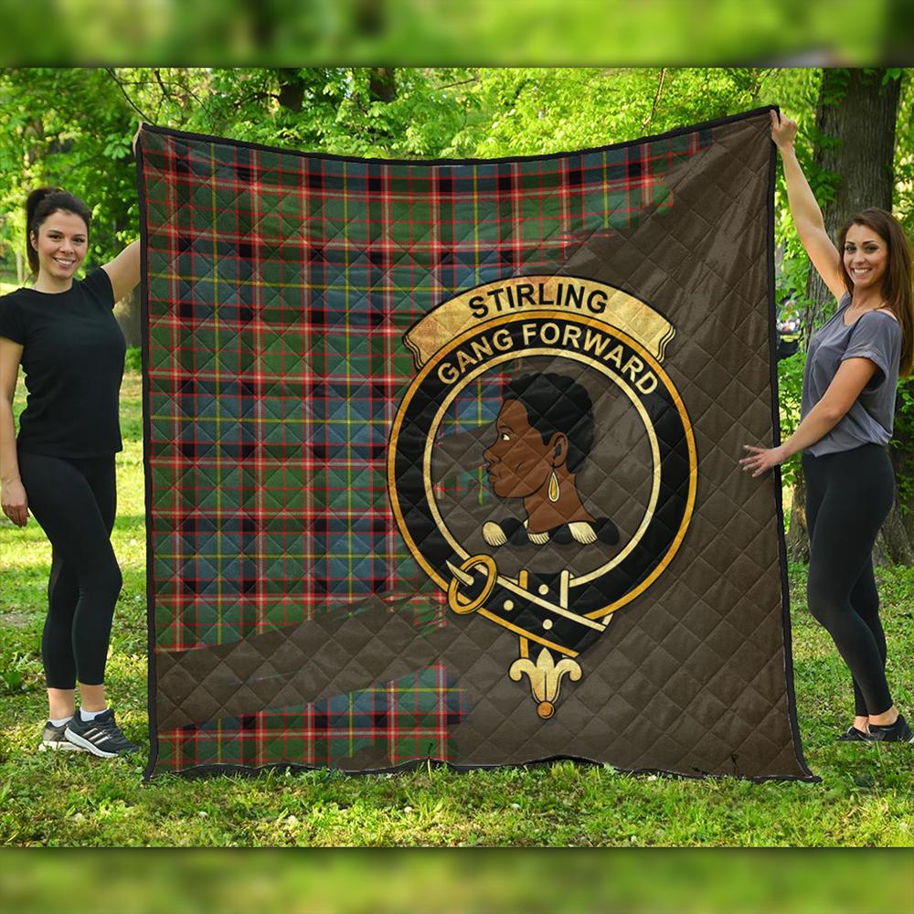 Stirling & Bannockburn District Tartan Flared Skirt