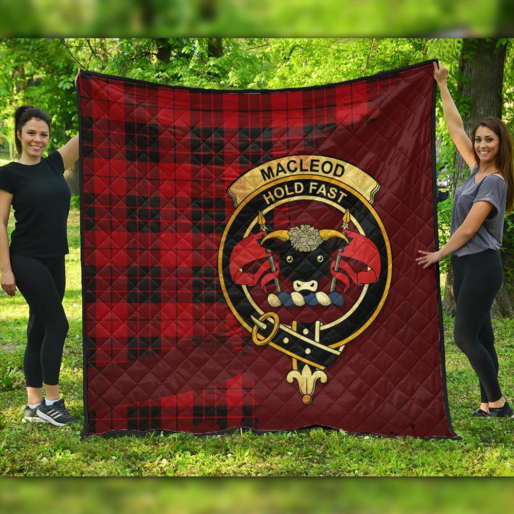 Scottish Tartan MacLeod of Raasay Clan Sofa Protector Crest Style main image 0
