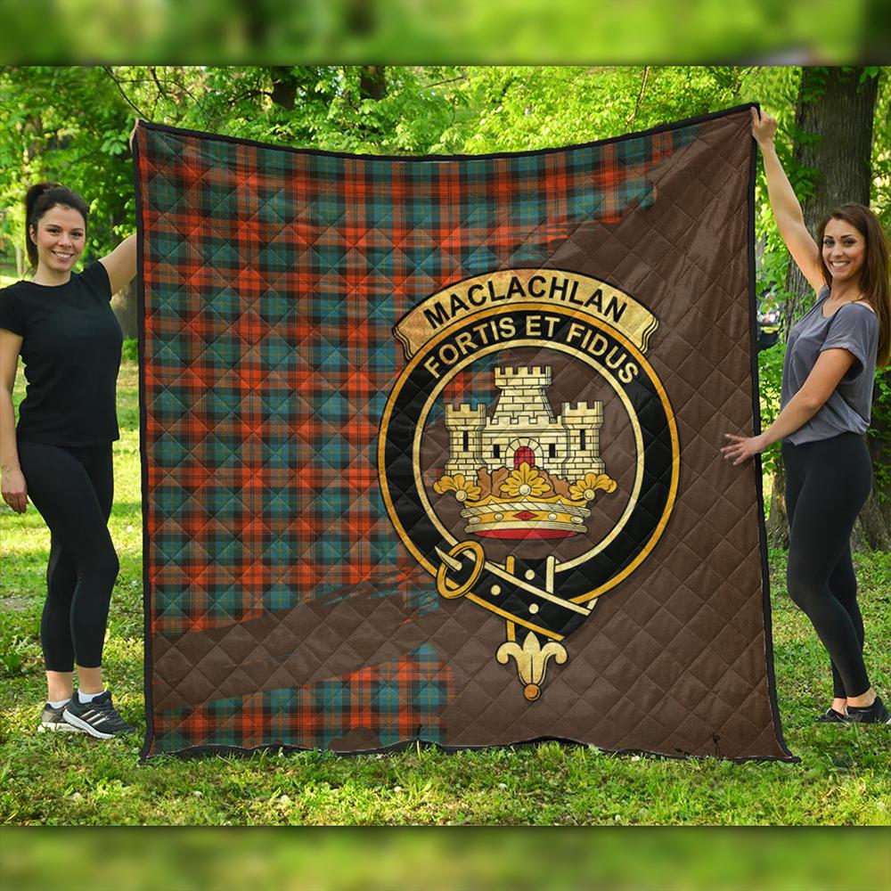 McClellan Ancient Tartan Crest Quilt main image 0