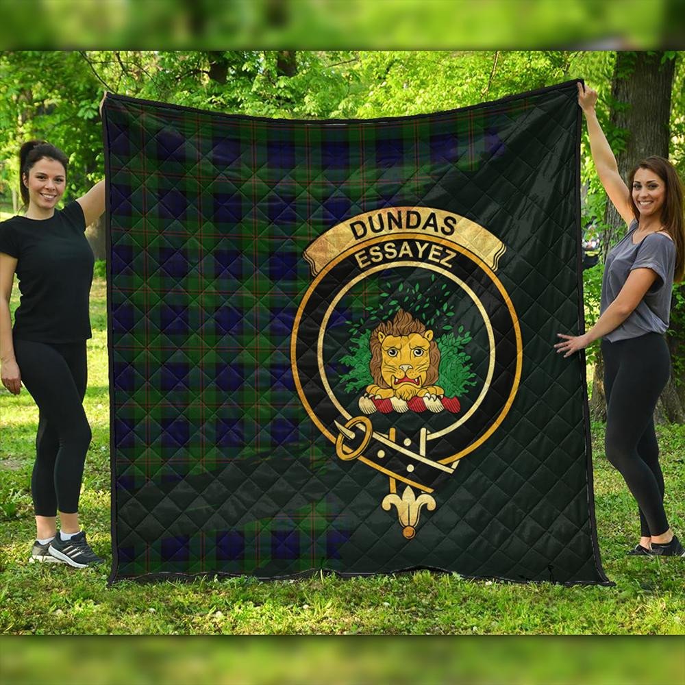 Dundas Modern Tartan Crest Classic Cap