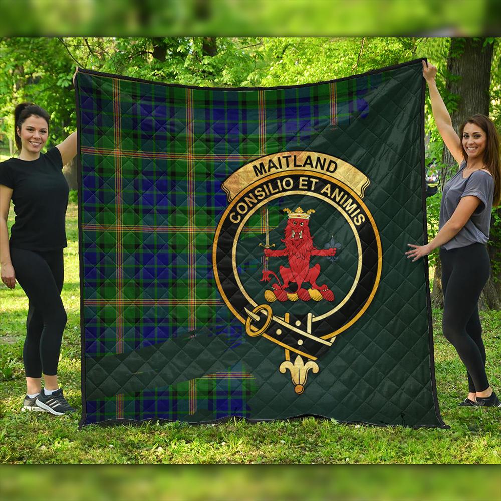 Maitland Tartan Crest Classic Cap