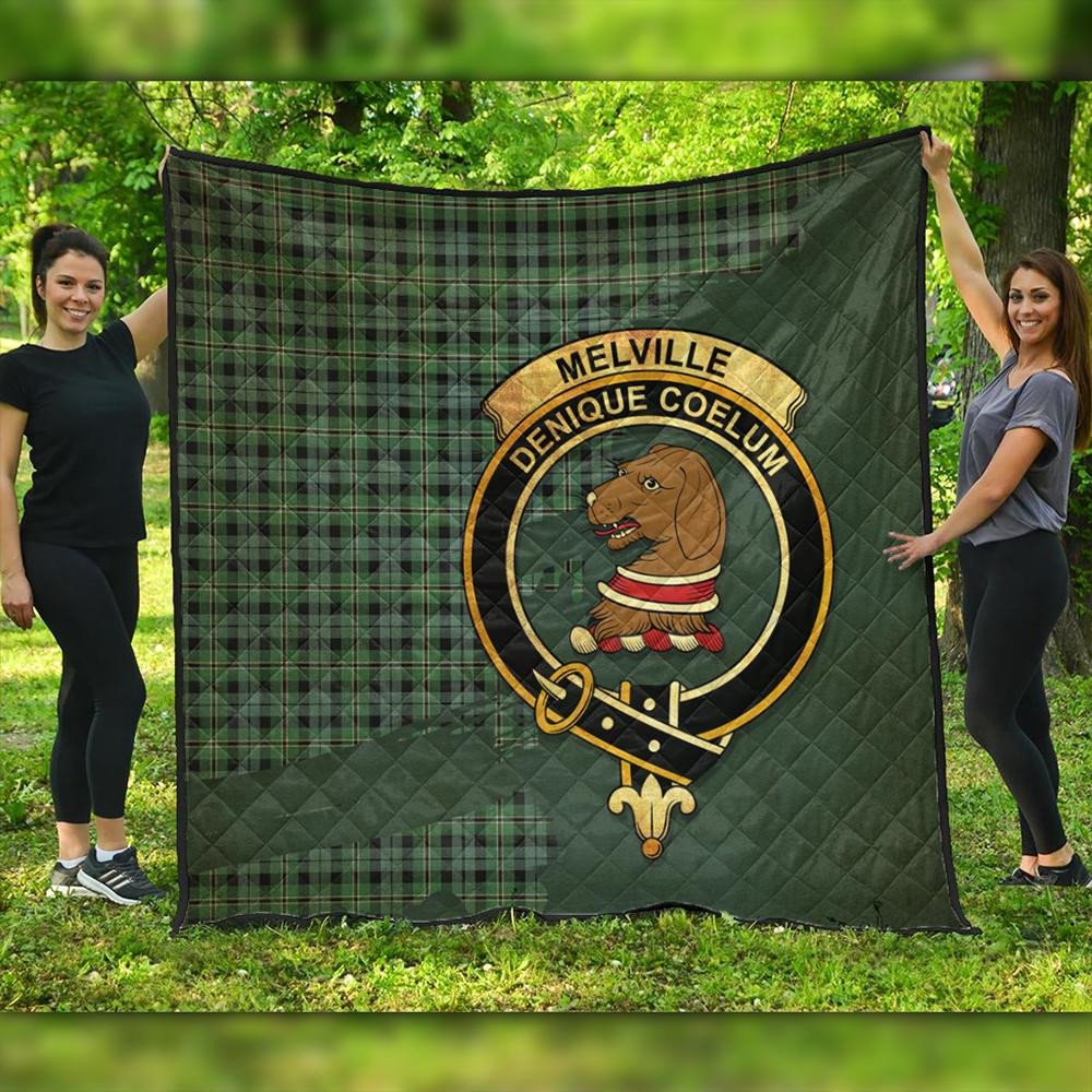 Melville Tartan Crest Apron main image 1