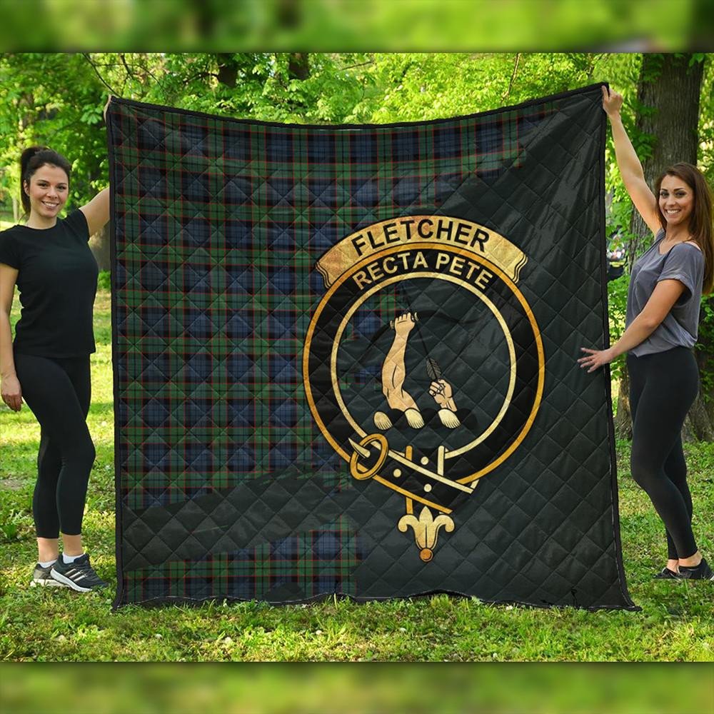 Grant Ancient Tartan Crest Quilt