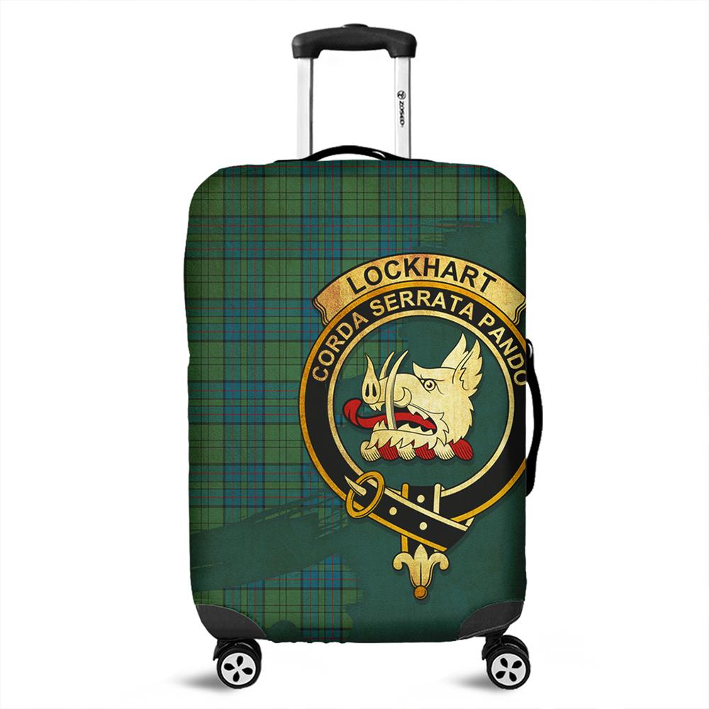Lockhart Tartan Crest Christmas Hat