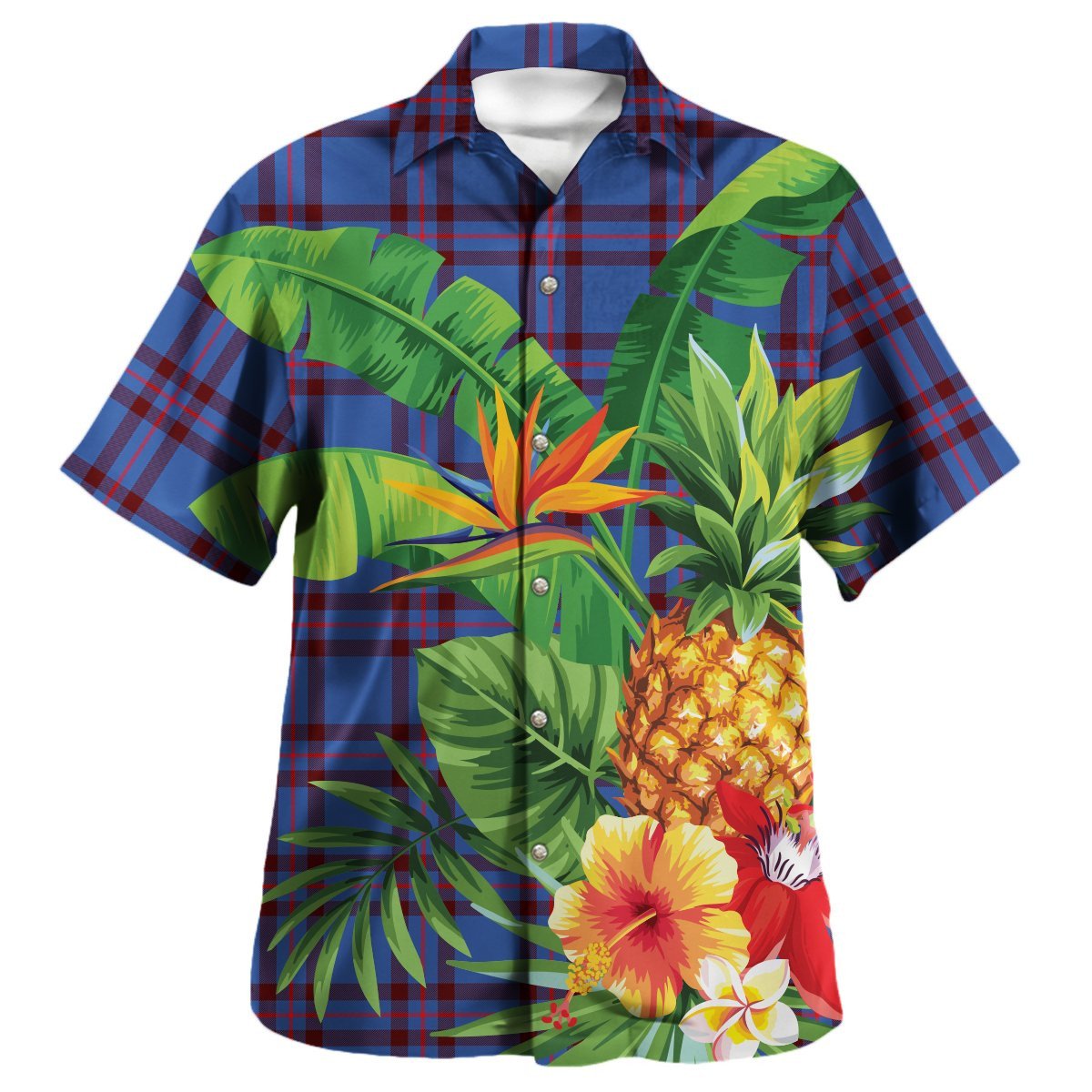 Elliot Tartan Hawaiian Shirt main image 0