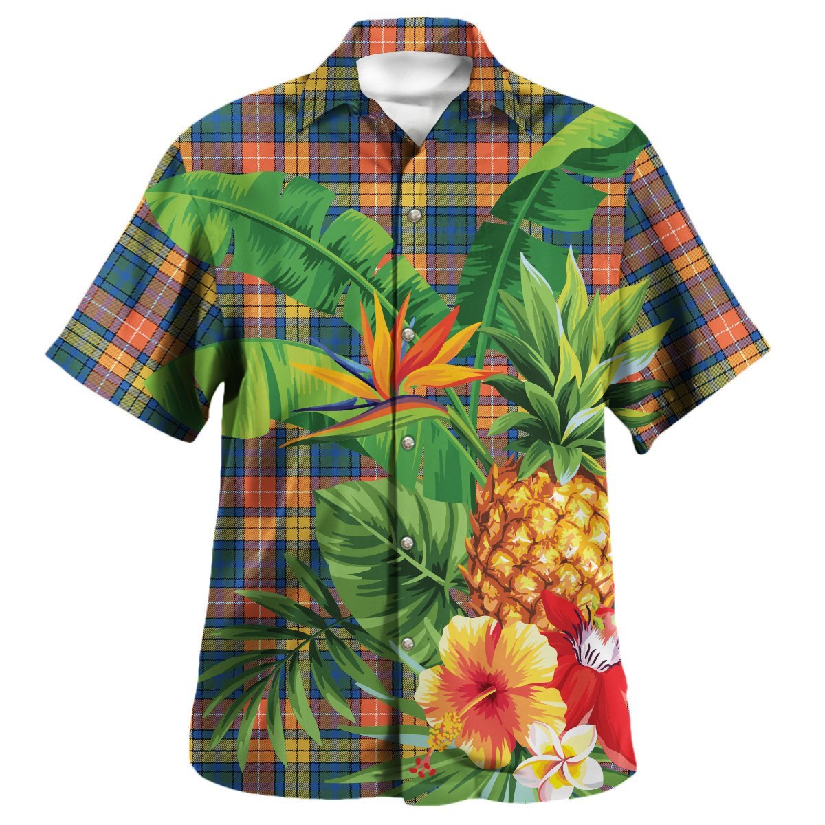 Buchanan Ancient Tartan Crest 2D T-shirt - Never Underestimate Style