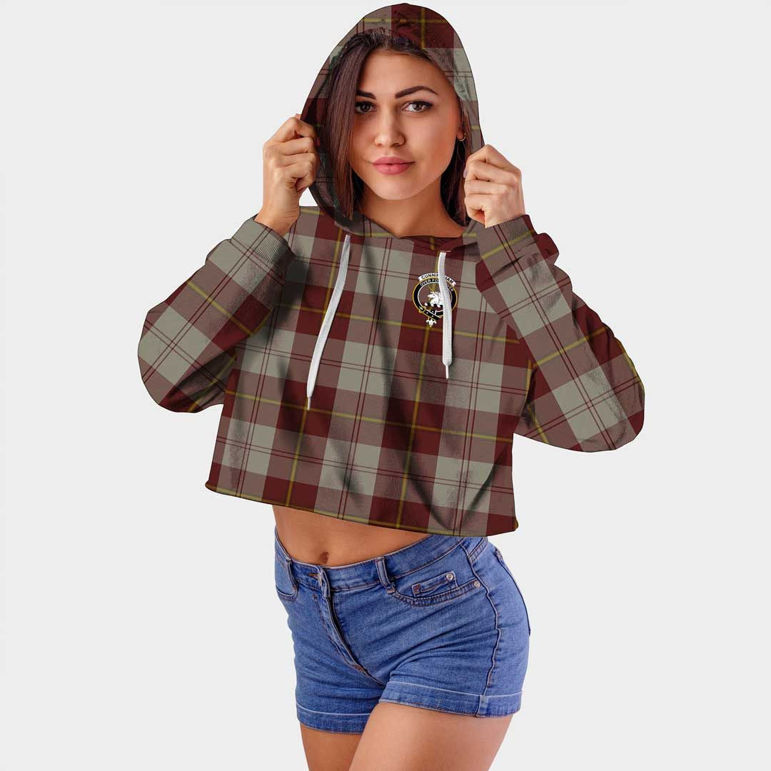Cunningham Dress Blue Dancers Clan Half Of Tartan Zipper Hoodie main image 0