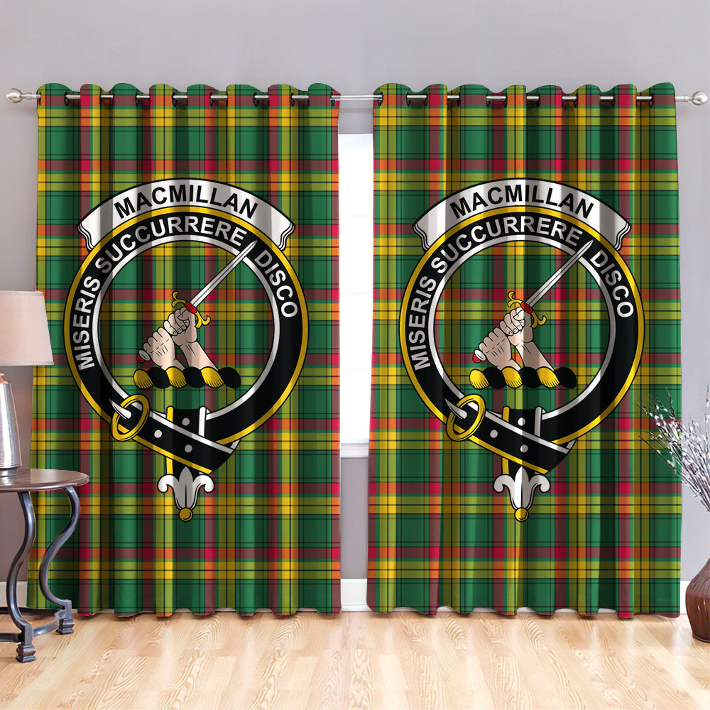Scottish Tartan MacMillan Old Ancient Clan Classic Crest Gonfalon main image 0