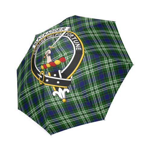 Blackadder Tartan Coat of Arms Garden Flag - Celtic Thistle Style