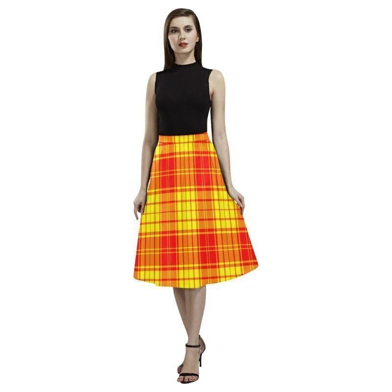 MacEwen Modern Tartan Aoede Crepe Skirt