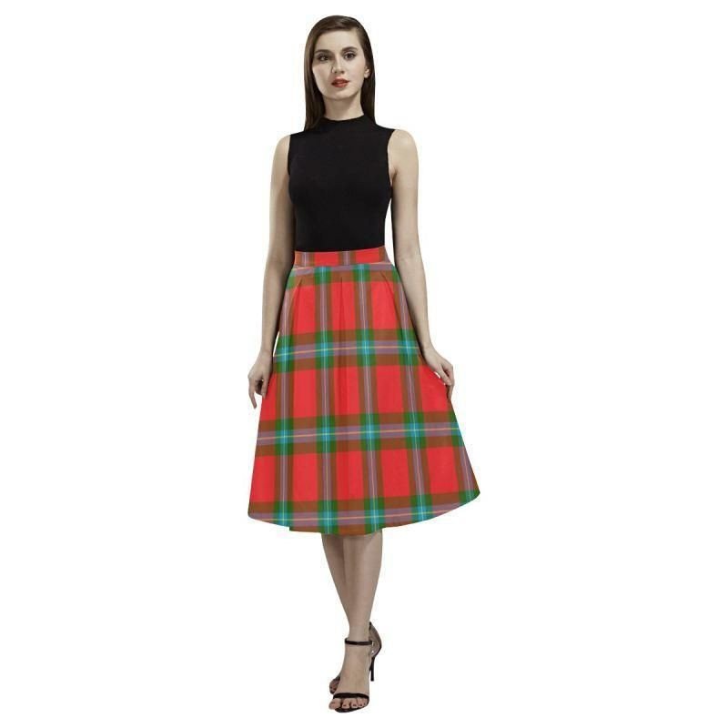 MacNab Ancient Tartan Aoede Crepe Skirt