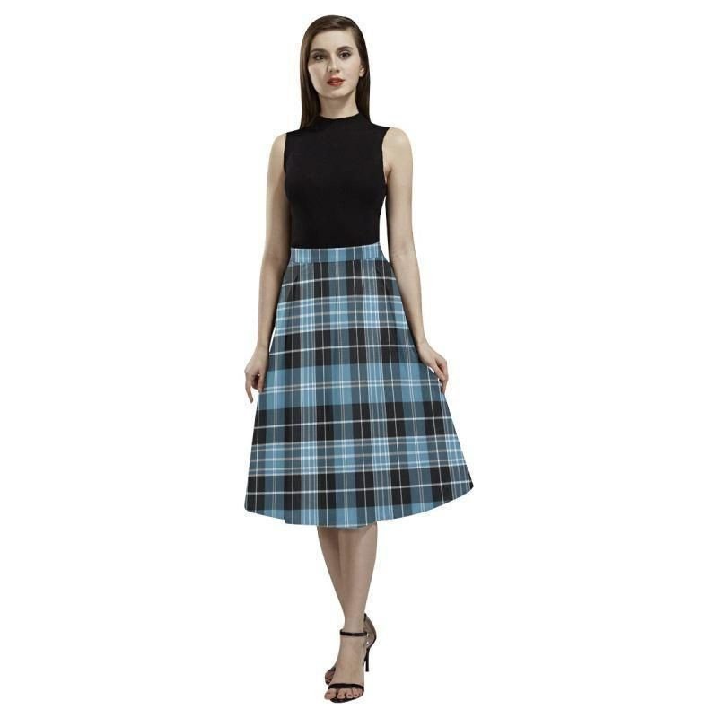 MacIntyre Hunting Ancient Tartan Aoede Crepe Skirt