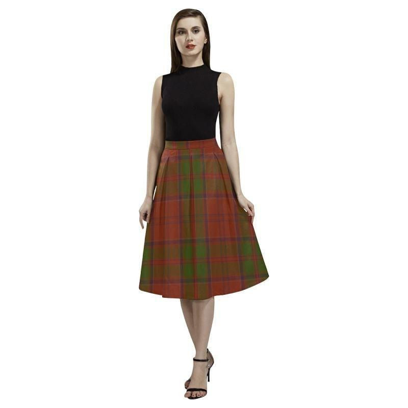 Dundas Modern Tartan Aoede Crepe Skirt