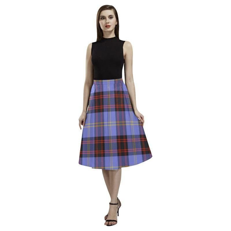 Abercrombie Tartan Aoede Crepe Skirt