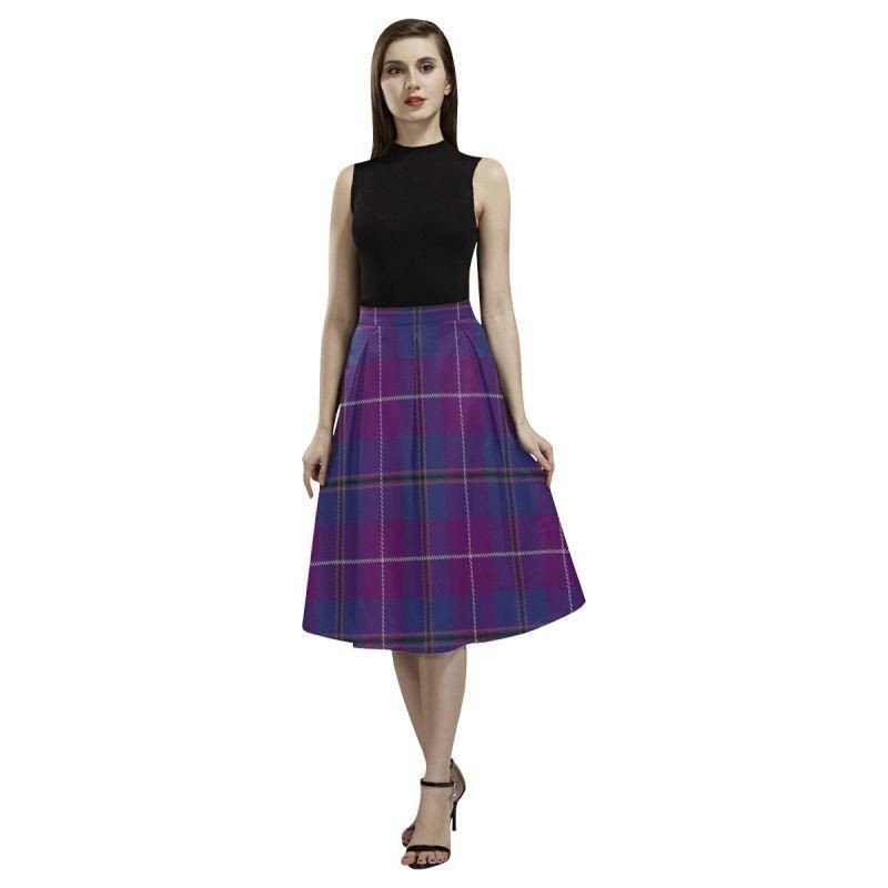 Blyth Tartan Aoede Crepe Skirt
