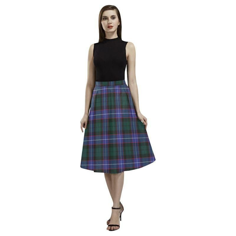 Grant Ancient Tartan Aoede Crepe Skirt