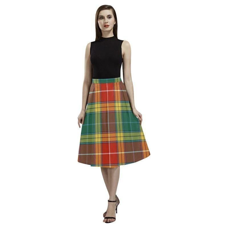 Campbell Dress Tartan Aoede Crepe Skirt
