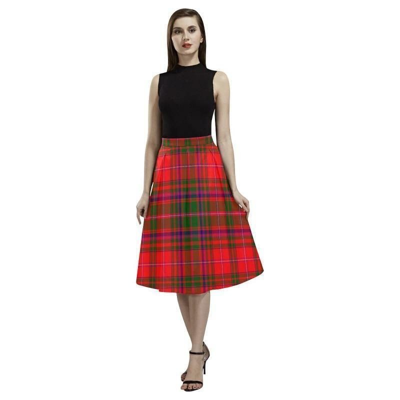 Moncrieffe Tartan Aoede Crepe Skirt
