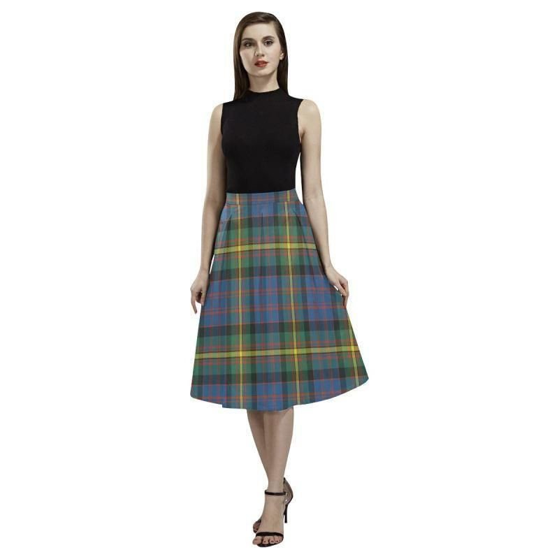 MacInnes Modern Tartan Aoede Crepe Skirt