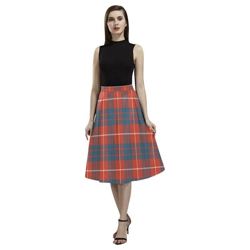 Livingstone Modern Tartan Aoede Crepe Skirt