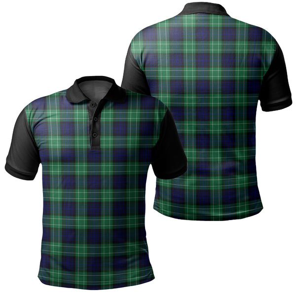 Abercrombie Tartan Classic Polo Shirt Black Neck 1 Style