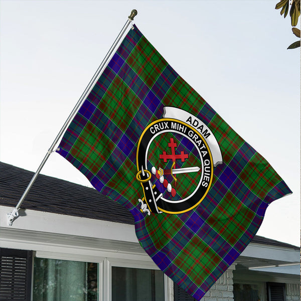 Adam Classic Crest House Flag