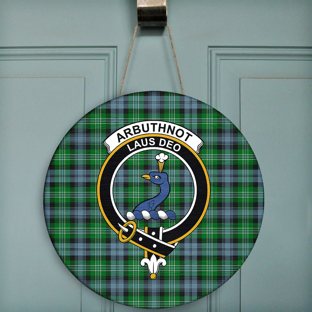 Arbuthnot Modern Tartan Crest Men's Short - Cross Style